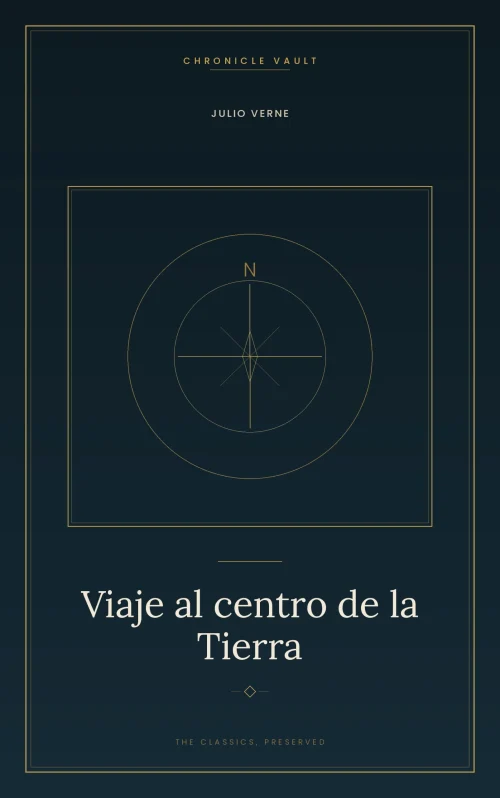 Portada de Viaje al centro de la Tierra: La expedición subterránea más famosa de Julio Verne | Un descenso legendario al corazón desconocido del planeta