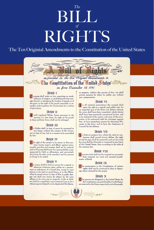 Cover of The United States Bill of Rights
The Ten Original Amendments to the Constitution of the United States